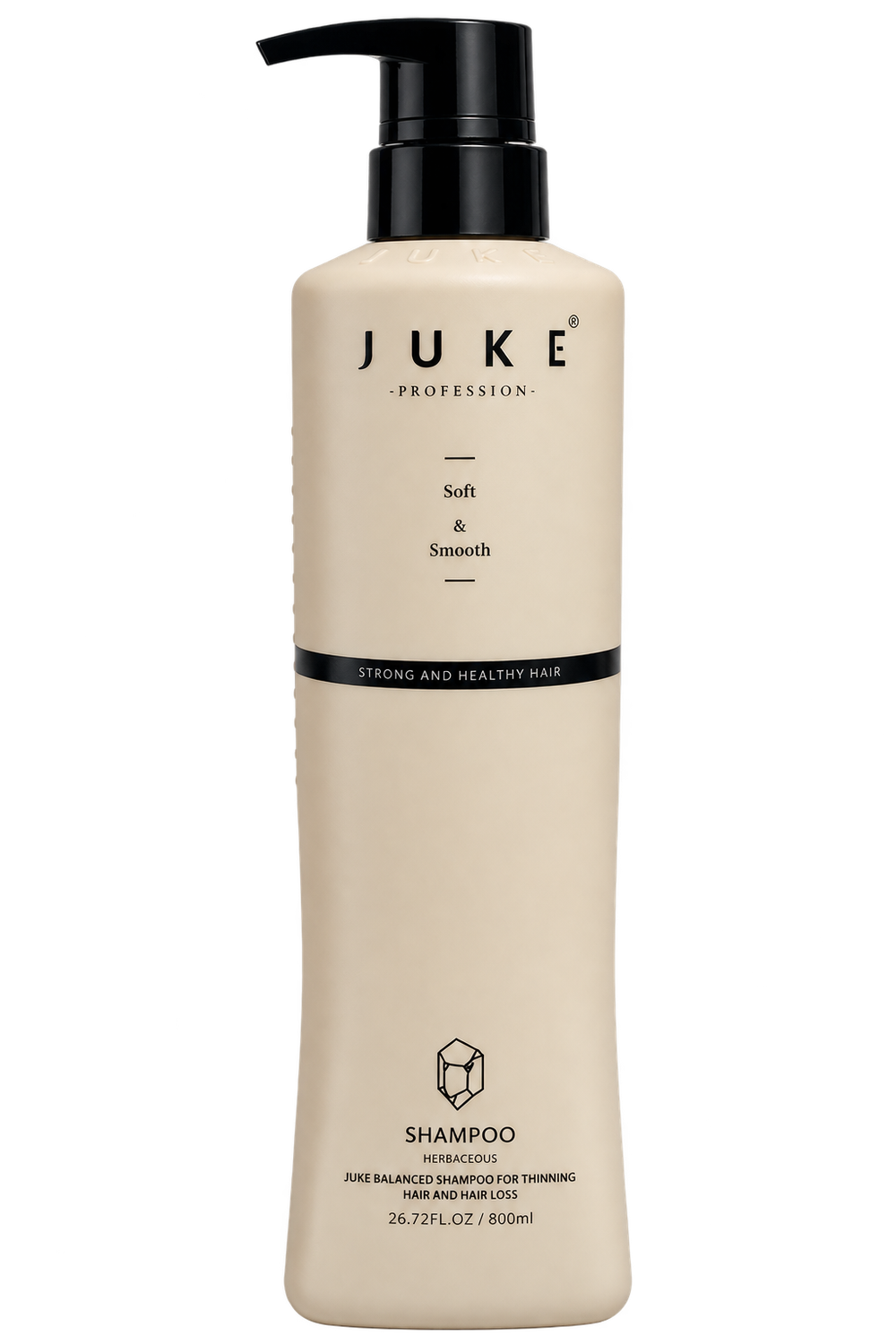 JUKE Balanced Shampoo For Thinning Hair and Hair Loss Шампунь укрепляющий для склонных к выпадению волос с корнем имбиря 800мл