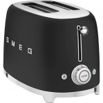 Тостер Smeg TSF01BLMEU матовый черный