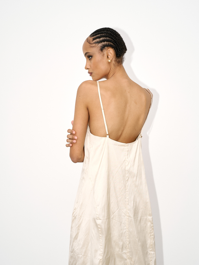 Платье yori cocoon cream