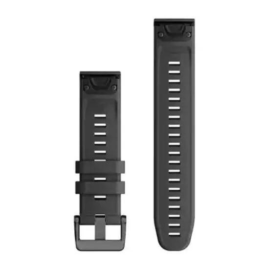 Ремешок Garmin QuickFit 22 мм (силиконовый) графит 010-13280-09