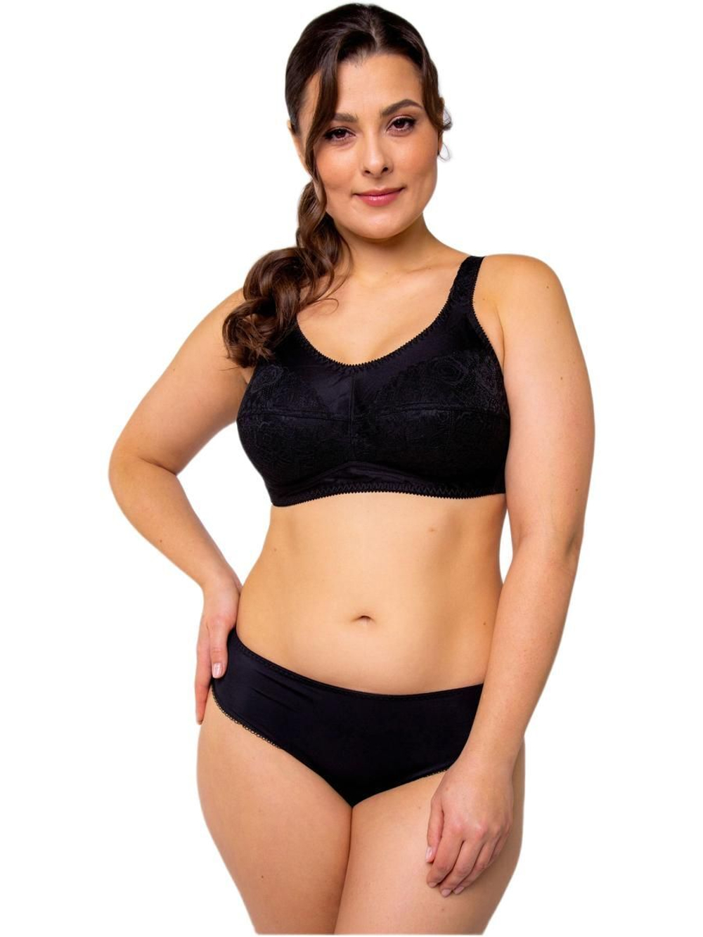Бюстгальтер для фиксации экзопротеза Valeria ЛФ черный 80