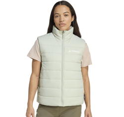 Женская теннисная жилетка Adidas Terrex Multi Essentials Climawarm Insulated - halogen green