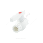 Кран шаровой PP-R белый Дн 20 внутренняя пайка OPTIMA VALFEX VALF 10145020