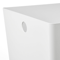 IKEA KUGGIS  (ИКЕА КУГГИС)  -  Контейнер - белый 26х35х15 см