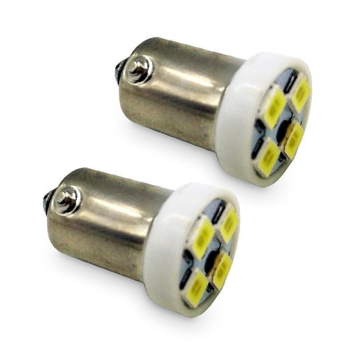 Лампа светодиодная 12V 4W металический цоколь белый 4 SMD 2835 2 шт. блистер AVS A07041S