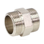 Ниппель латунь никель Ду 40 (1 1/2") НР VALFEX VF.582.N.112