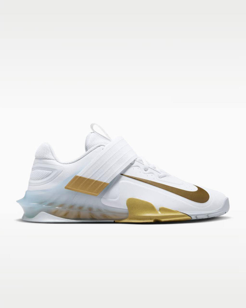 Штангетки мужские Nike Savaleos (Бело-Золотые)