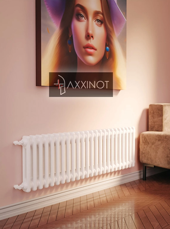 Axxinot Sentir 2030 - двухтрубный трубчатый радиатор высотой 300 мм, боковое подключение