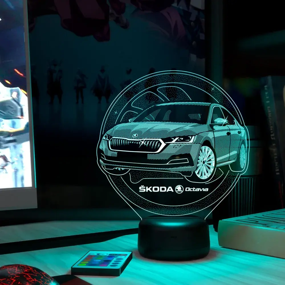 Ночник "Автомобиль - Skoda Octavia"