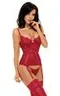 Ravenna corset Cherry