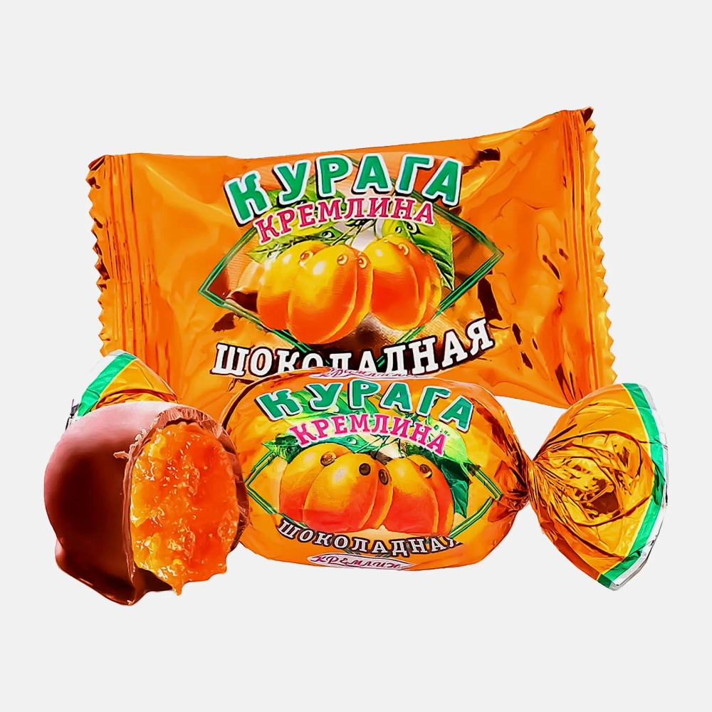 Конфеты Кремлина Курага в шоколаде 300г