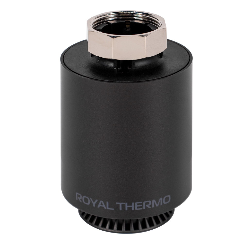Комплект управления Royal Thermo для 5 радиаторов по Wi-Fi Smart Heat HH-01/THS30ZB, черный