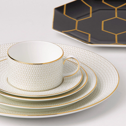 Wedgwood Чашка с блюдцем Gio Gold 180 мл для кофе/чая 40007548