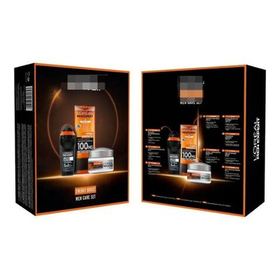 Набор Men Expert Energy Boost (гель для душа 300 мл, шариковый антиперсперант 50 мл, крем увлажняющий 50 мл) (Франция)