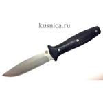 Нож Кедр, рукоять черная G10, Saro