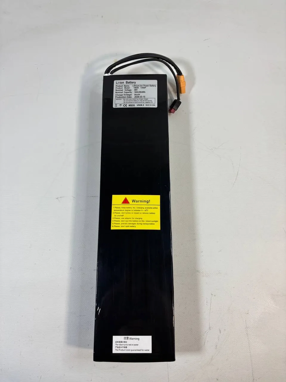 Аккумулятор 48v 18ah