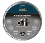 Пули пневматические "H&N" Barakuda Hunter 5.5 мм (200 шт) 1,18 гр