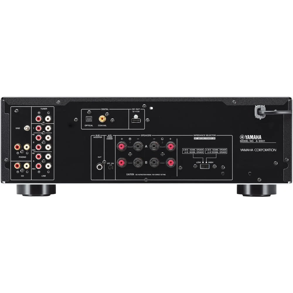 Yamaha A-S501 Black — интегральный стереоусилитель