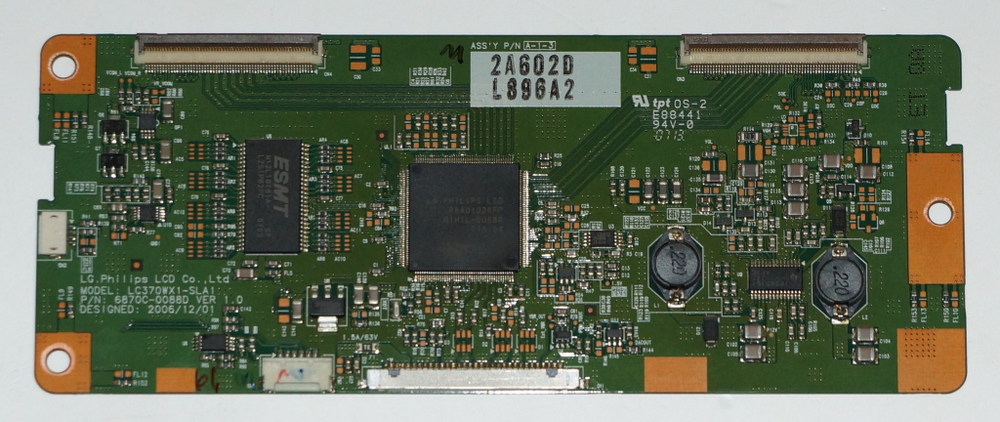 LC370WX1-SLA1 6870C-0088D ver 1.0 t-con телевизора Philips