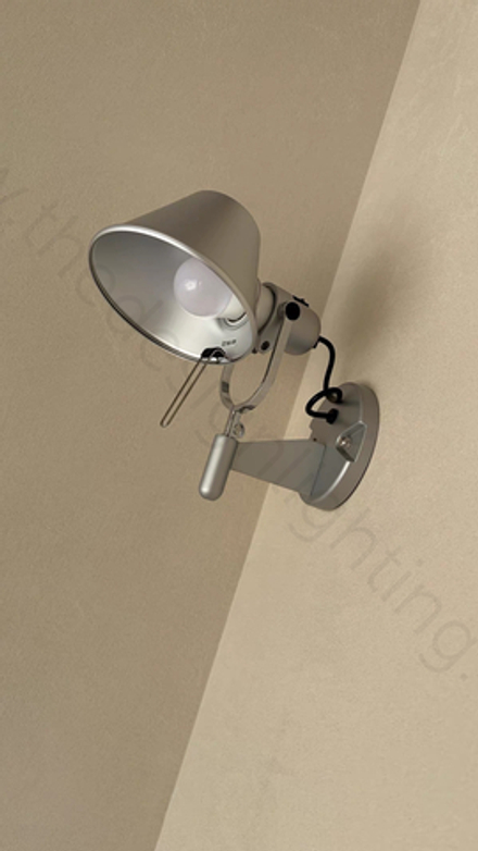 Wall design lamp Tolomeo Micro by Artemide