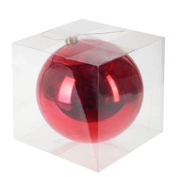 GAEM Украшение новогоднее Шар "Алое чудо", D 20 см, L20 W20 H20 см