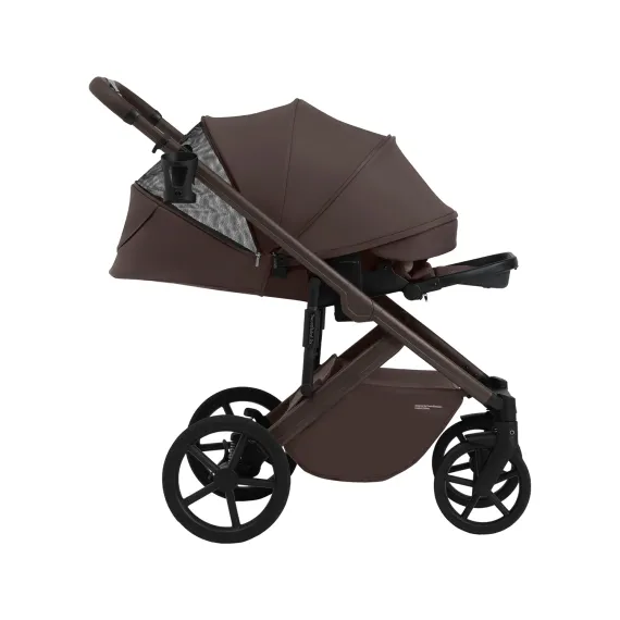 Коляска 2 в 1 SBL Dolce Chocolate Brown