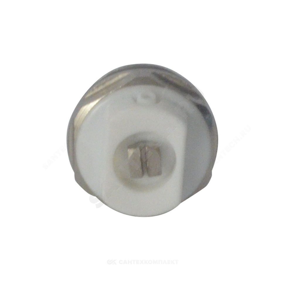 Кран Маевского ручной латунь Ду 15 Ру10 G1/2" НР под отвертку Ogint