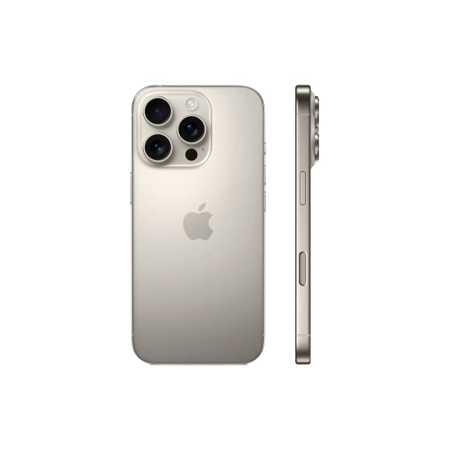 Смартфон Apple iPhone 16 Pro 128GB, Nano-SIM + eSIM, Natural Titanium (Натуральный титановый)