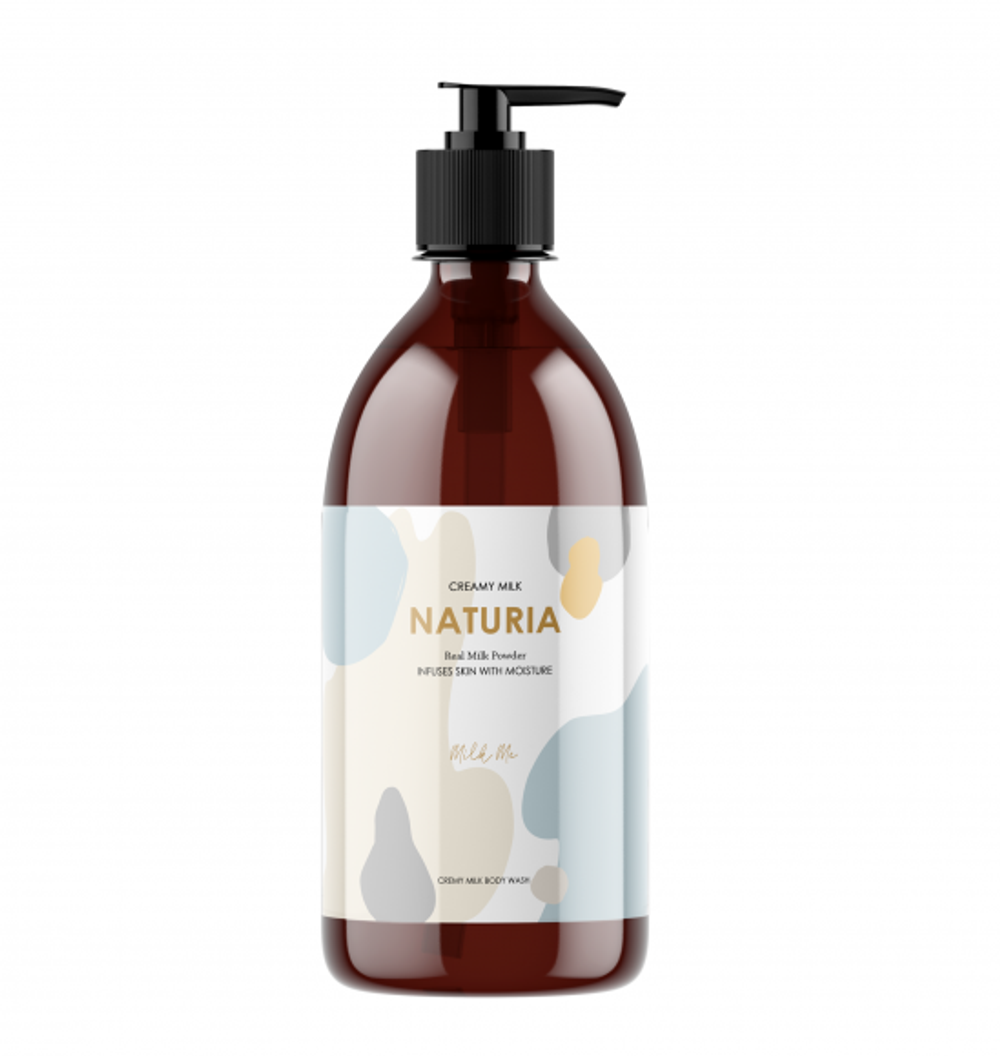 [NATURIA] Гель для душа МОЛОЧНЫЙ Creamy Milk Body Wash - Milk me, 750 мл