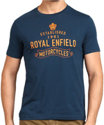 Футболка Royal Enfield RE Crown Graphic T-Shirt Navy