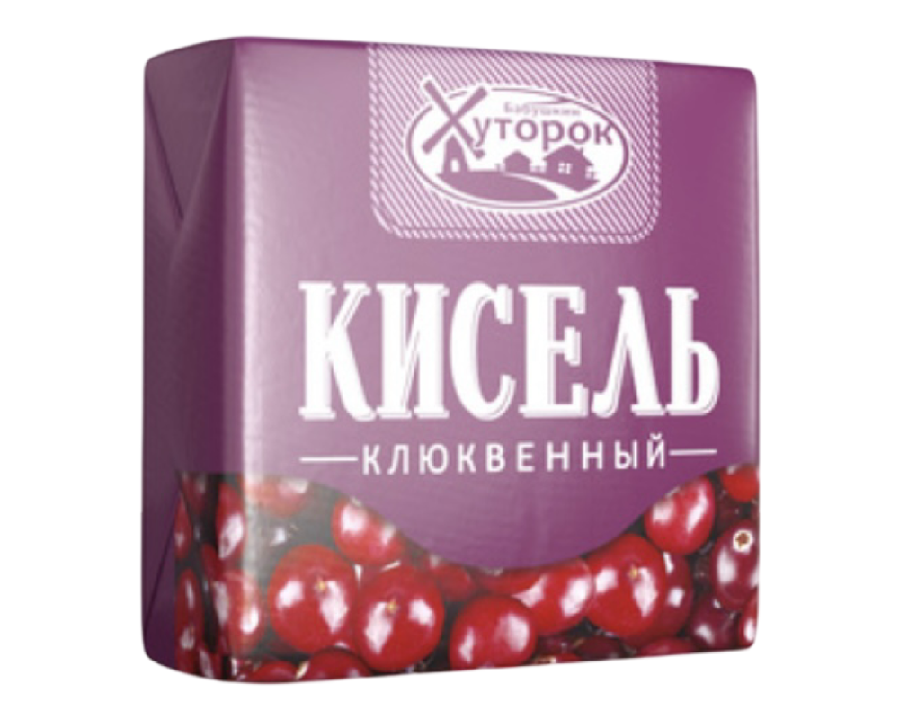 Кисель Бабушкин Хуторок клюква брикет 180гр