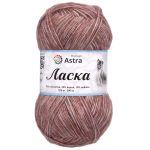 Пряжа Astra Premium (Астра Премиум) Ласка / уп.3 мот. по 100 г, 370 м, 183 винный