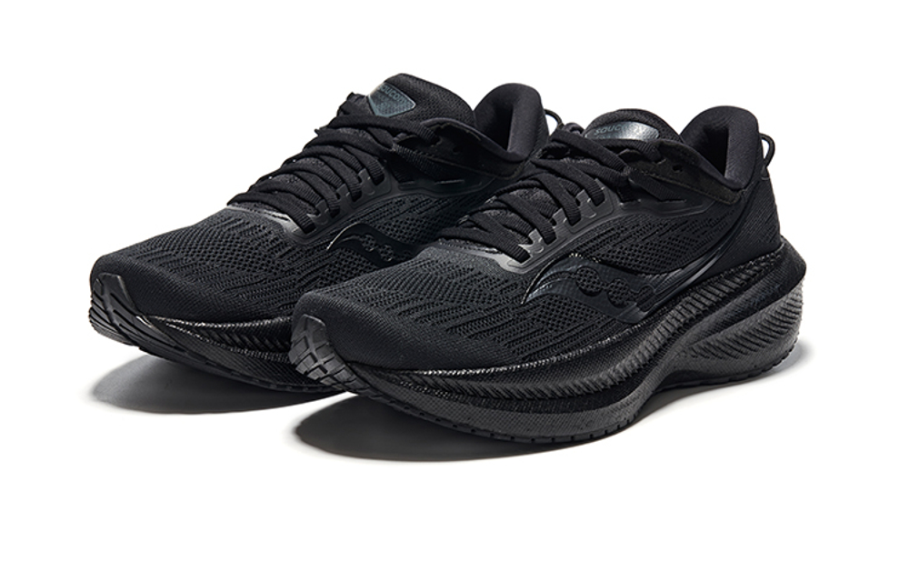 saucony Women"s Triumph 21 "Triple Black"