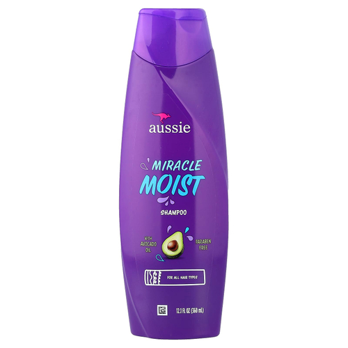 Aussie, Miracle Moist, шампунь с маслом авокадо, 360 мл (12,1 жидк. унции)