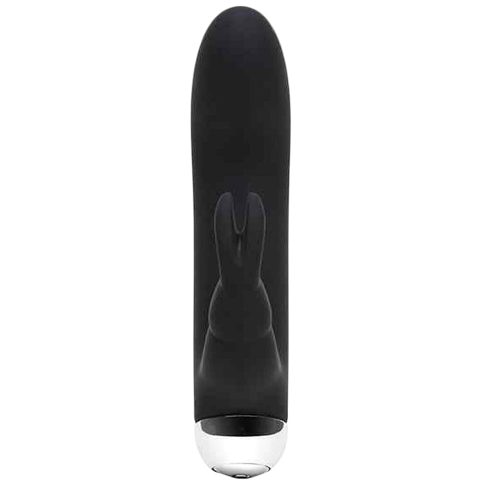 Черный мини вибратор-кролик 13,5см Fifty Shades of Grey Greedy Girl Mini Rabbit Vibrator Black