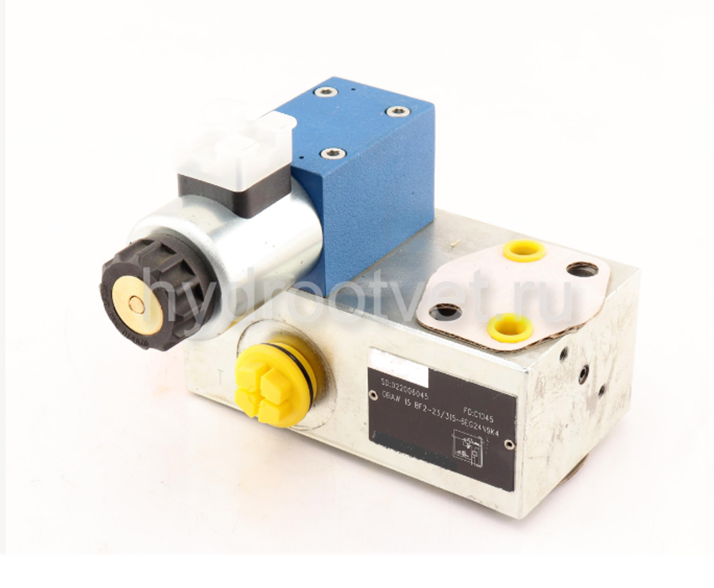 DBA15F2-2X/100 - Предохранительный блок насоса Ду16 с давлением настройки до 100 бар