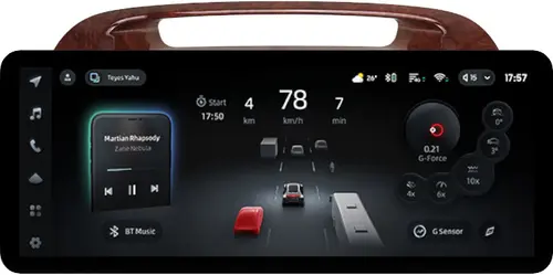 Магнитола для Toyota Camry 30 2001-2006 (рамка дерево 1) - Teyes CC4PRO монитор 12.3" 2K QLED + рамка 9, Android 13, Быстрейшая, Snapdragon 778G, ИИ, CarPlay, DSP, 4G SIM-слот