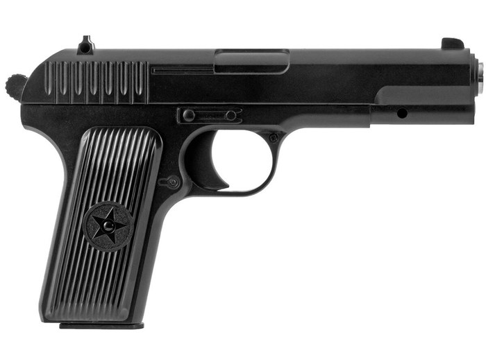 Пистолет пневматический Stalker SATTS Spring (ТТ)+имитатор ПБС, к.6мм (SA-33071TTS)