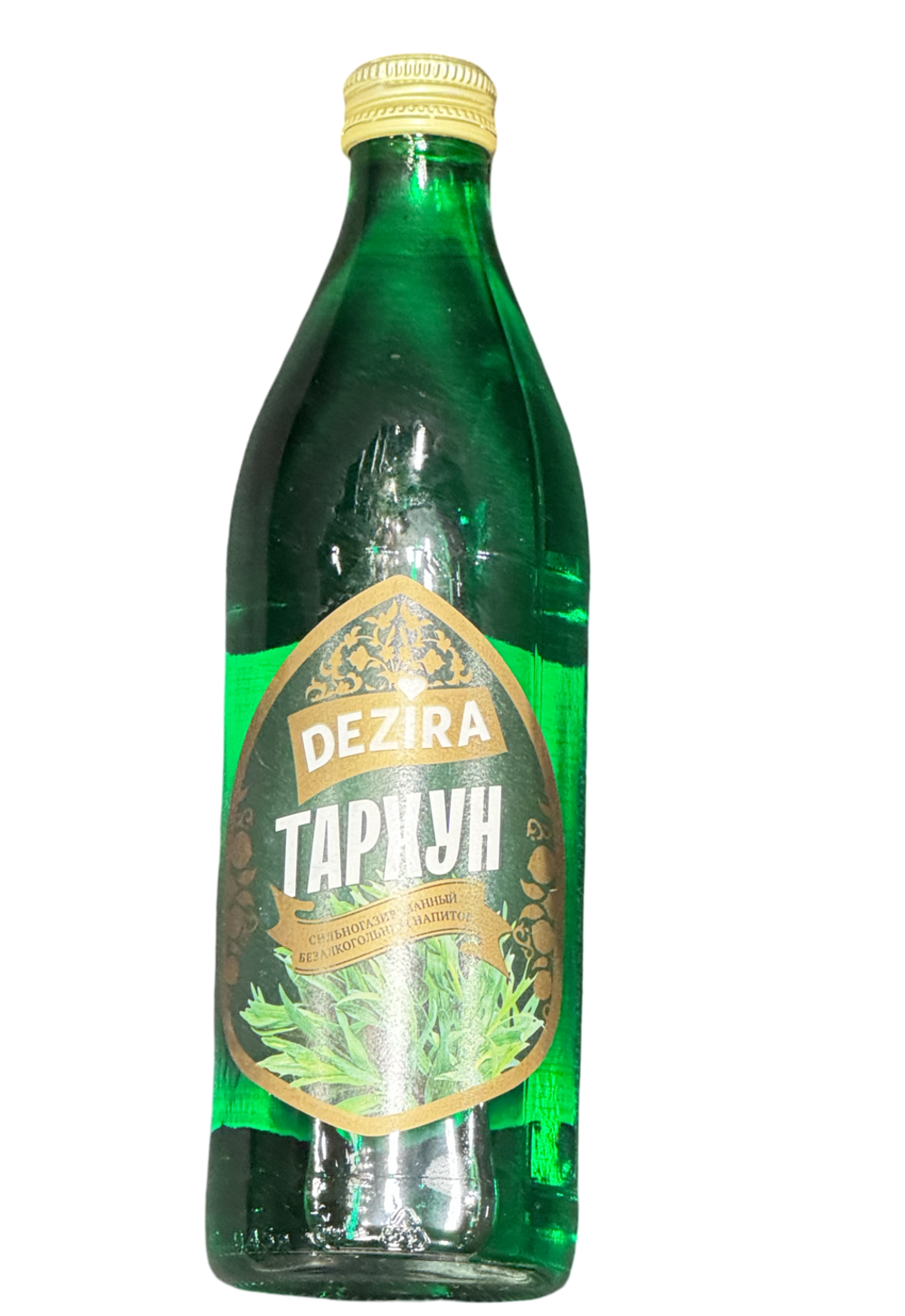 Лимонад Dezira Тархун с газом  0,45 л Стекло