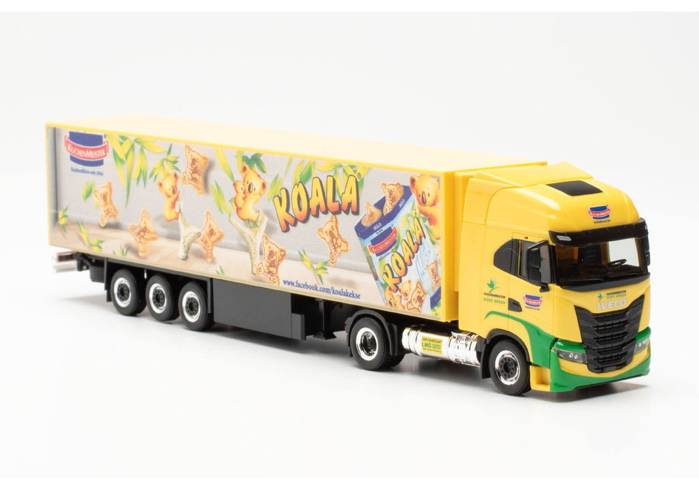 Грузовик Iveco S-Way LNG пп рефрижератор "Kuchenmeister" (Северный Рейн-Вестфалия/Зост)