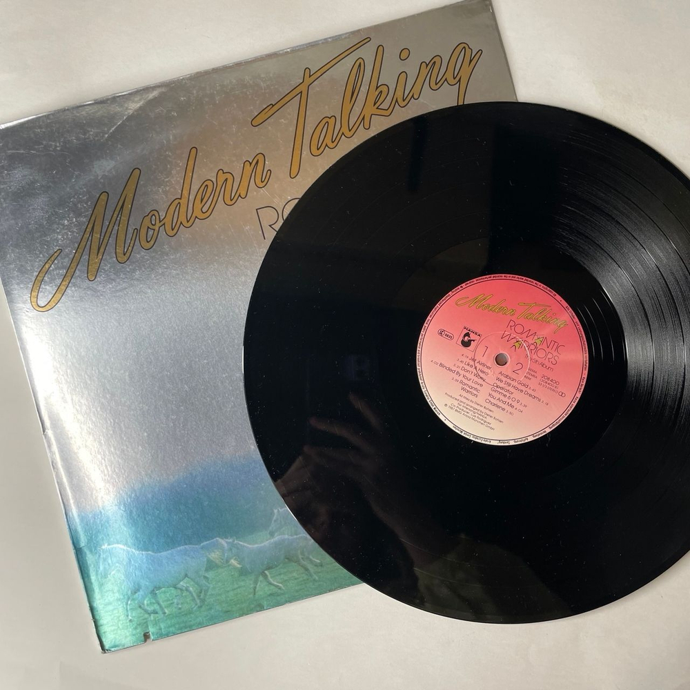 Винтажная виниловая пластинка LP Modern Talking, Romantic Warriors The 5th Album (Германия 1987)
