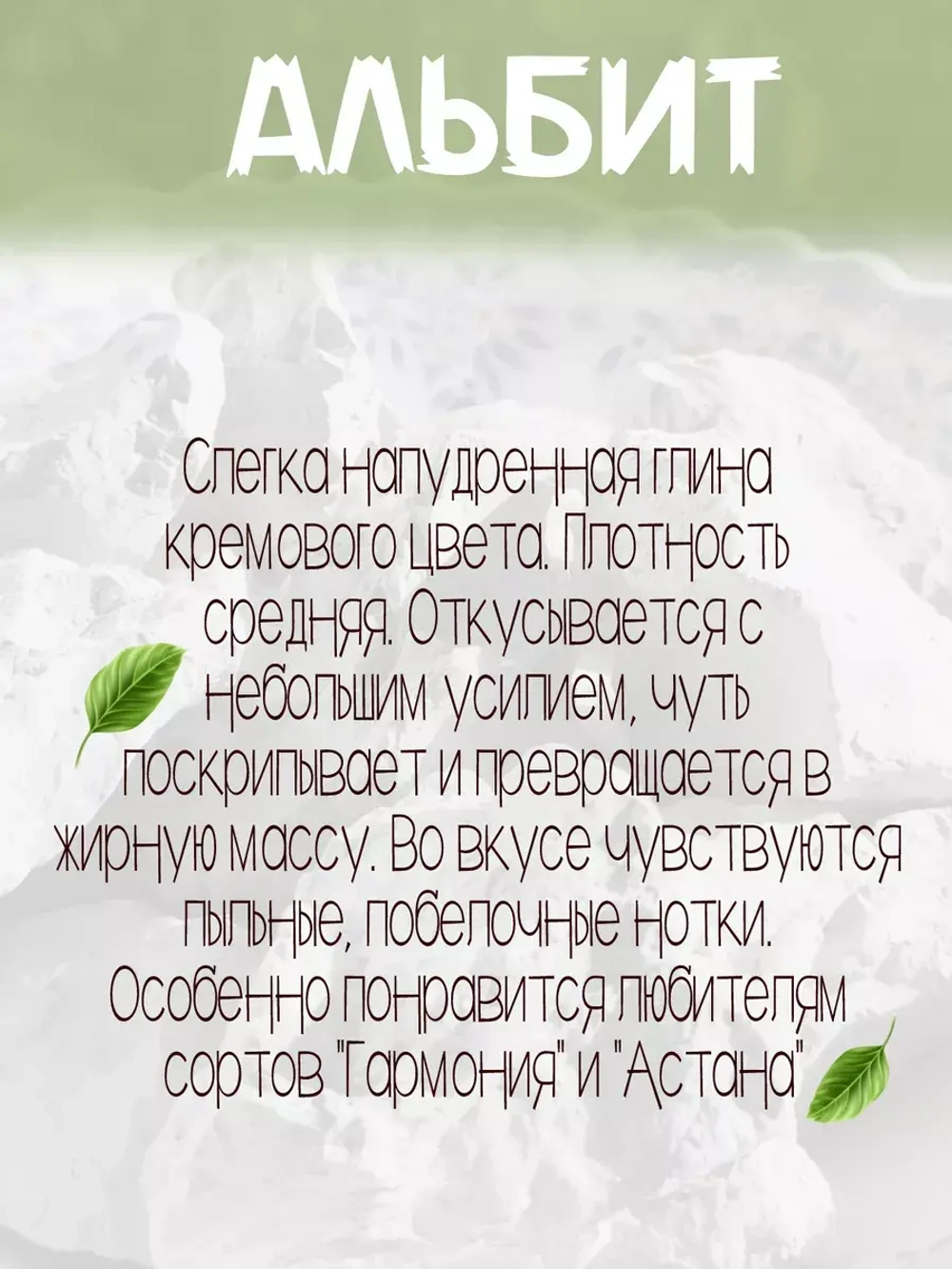 Глина "Альбит" 300
