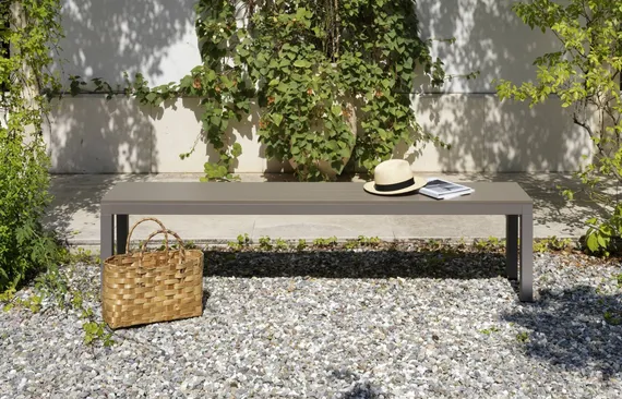 Уличная скамья Rio Bench 200 см, тортора