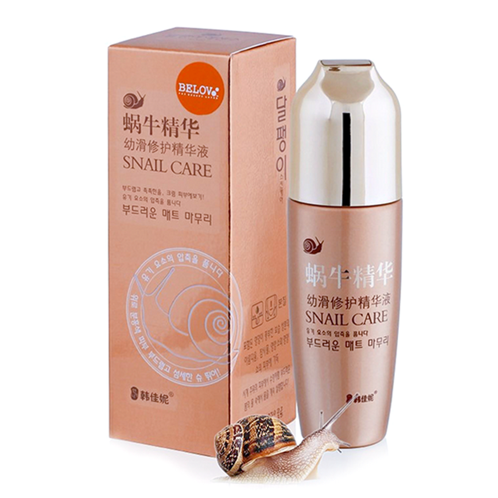 Концентрированный антивозрастной гель с муцином улиточной слизи Han Jia Ne Snail Care Essence