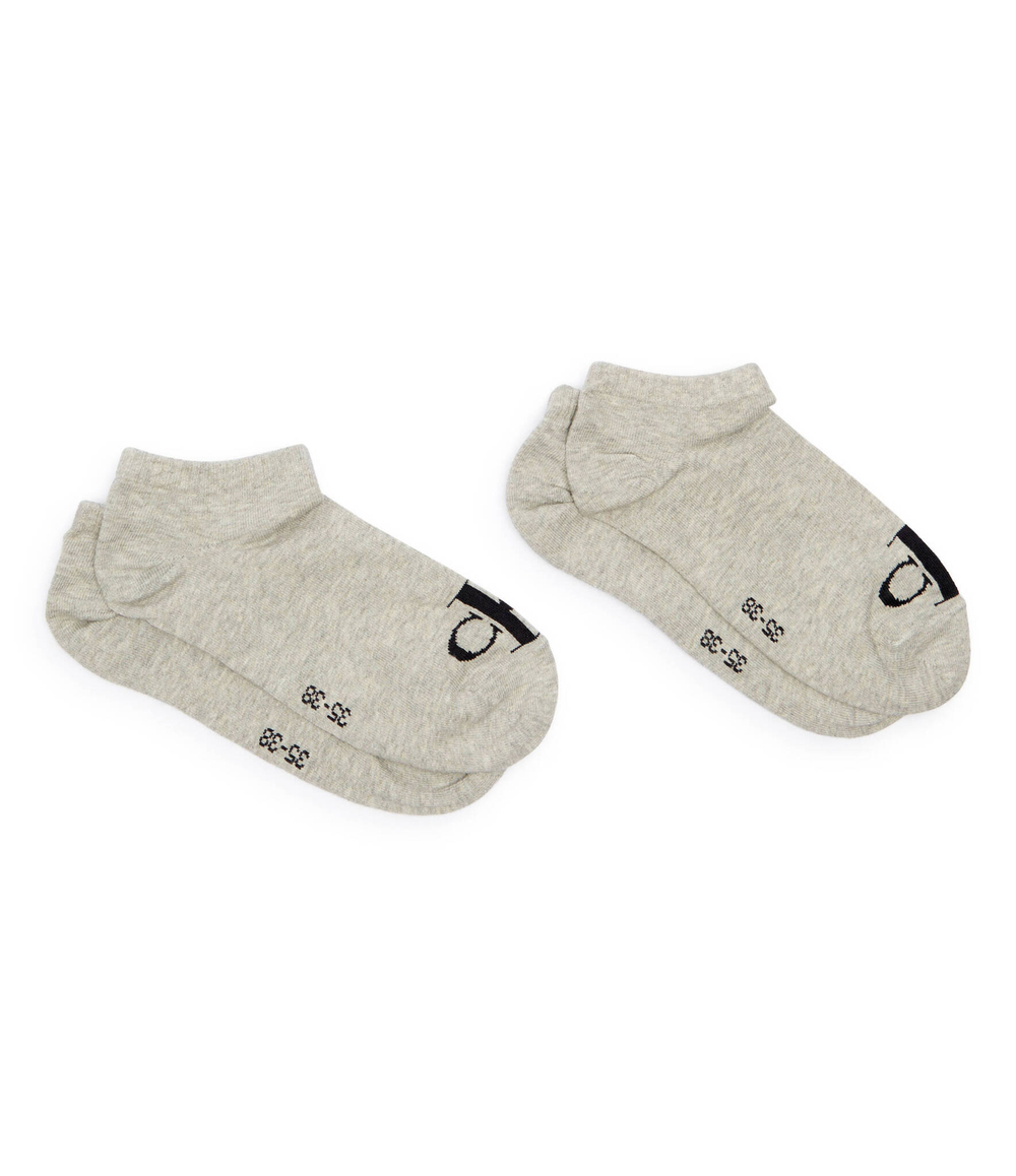 Носки/носки-следы 2 пары Calvin Klein Jeans - серый(701228815)