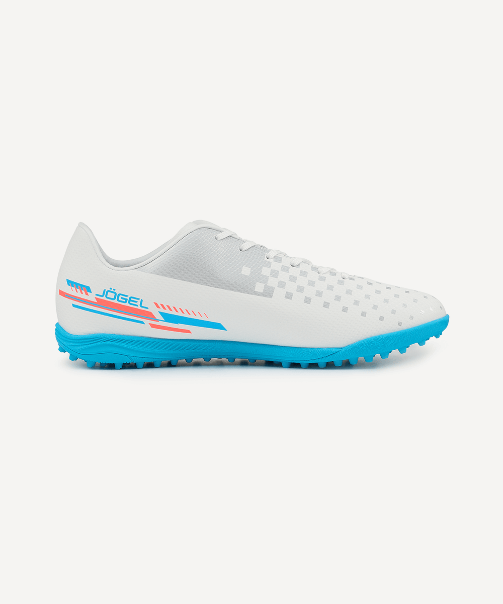 Бутсы многошиповые Evofly TF Talant White/blue
