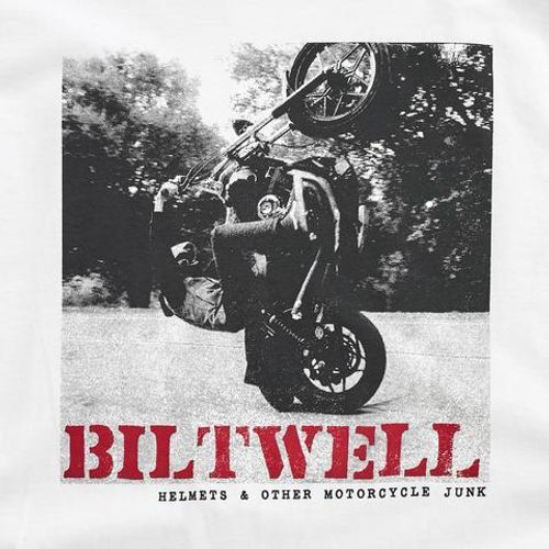 Купить Мотоодежда Футболка Biltwell Not Dead / Белый