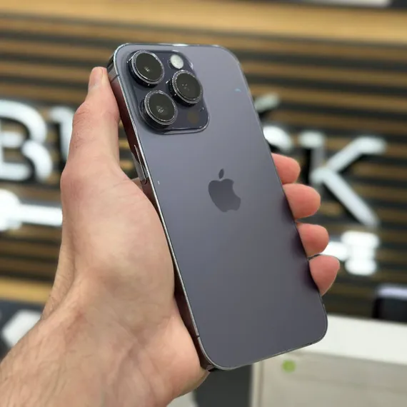 Б/У Телефон Apple iPhone 14 Pro 256Gb Purple 75% (CHG7F6WL6K)