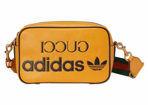 Маленькая сумка на плечо Adidas X Gucci желтый