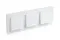 Рамка Systeme Electric ATLASDESIGN Nature 3-постовая стекло белый 38684